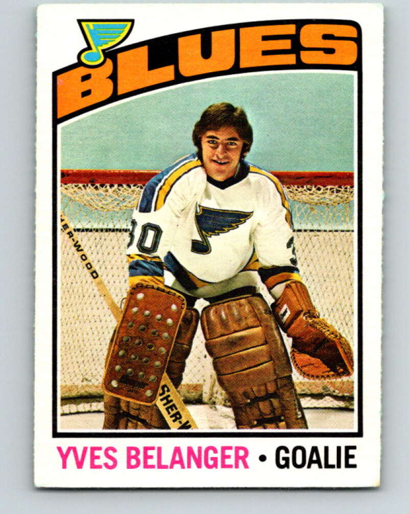 1976-77 O-Pee-Chee #168 Yves Belanger RC Rookie Blues V12180