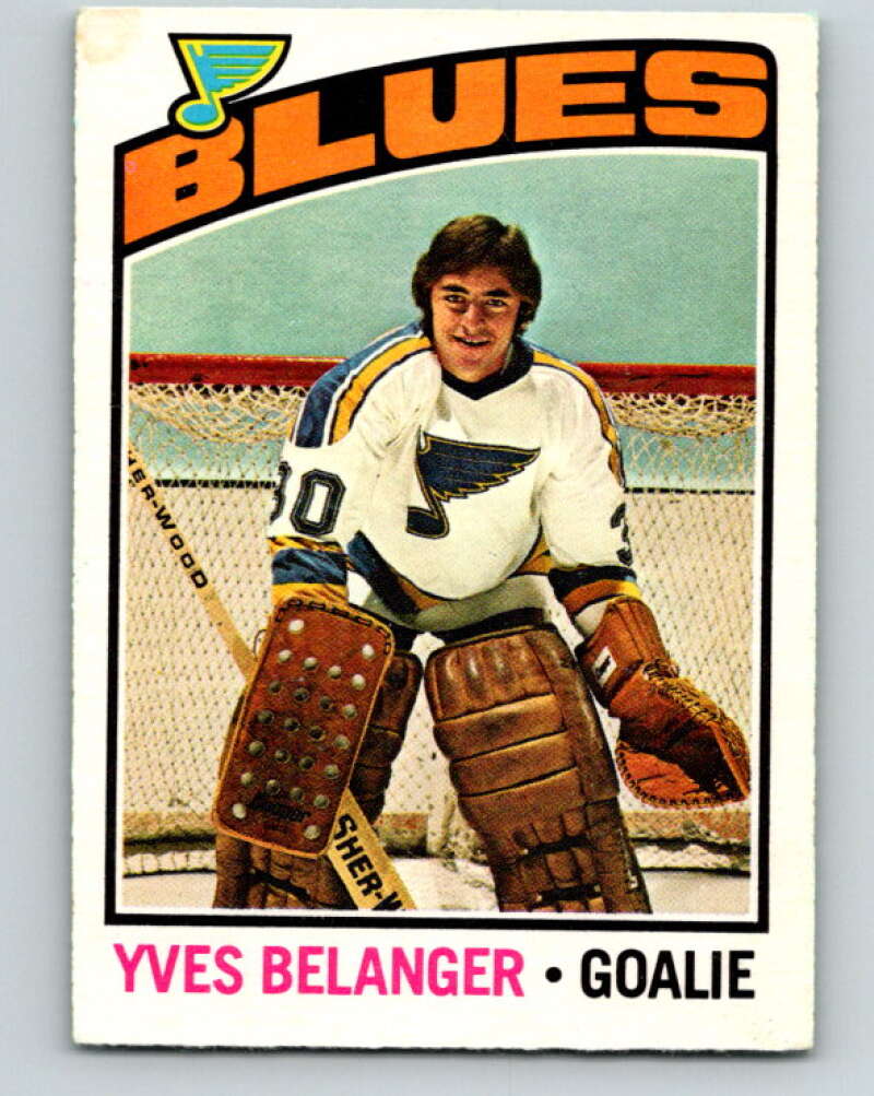1976-77 O-Pee-Chee #168 Yves Belanger RC Rookie Blues V12182