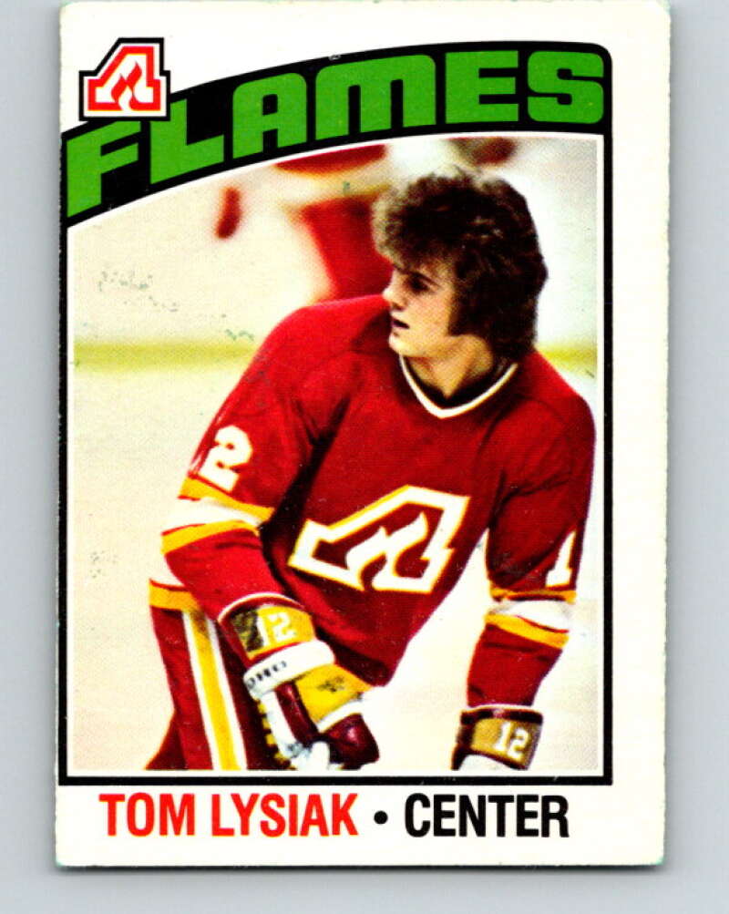 1976-77 O-Pee-Chee #174 Tom Lysiak Atlanta Flames V12208