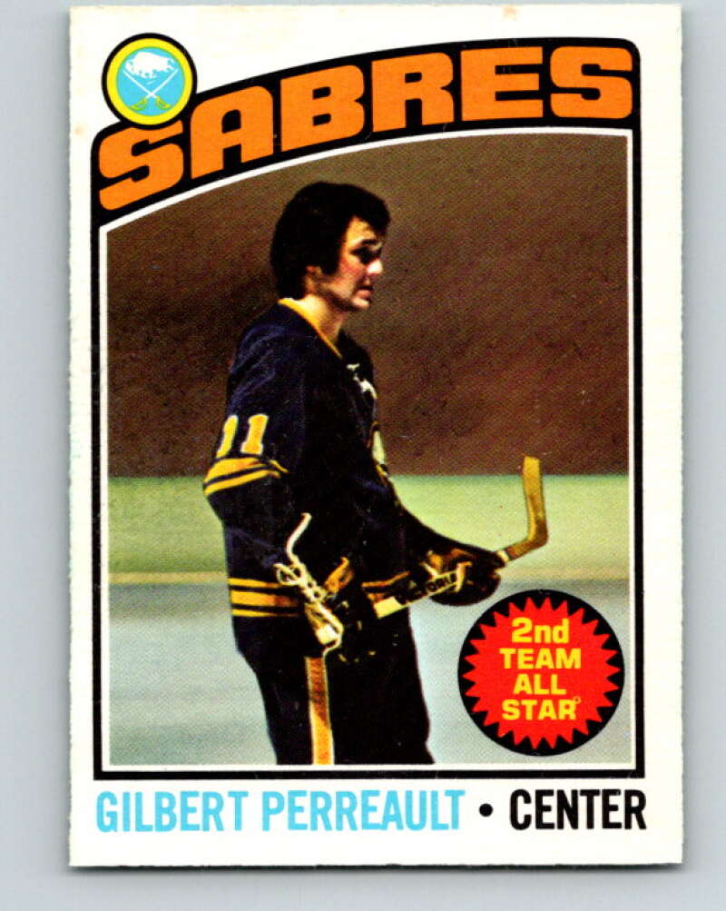 1976-77 O-Pee-Chee #180 Gilbert Perreault Buffalo Sabres V12223