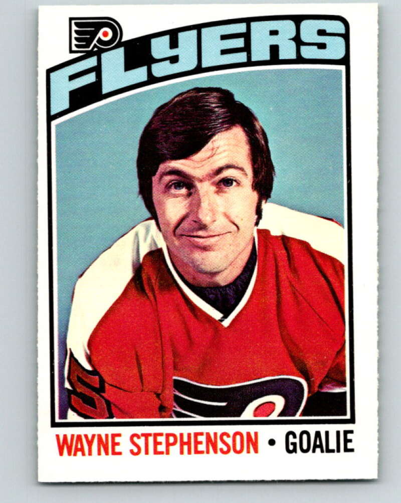 1976-77 O-Pee-Chee #190 Wayne Stephenson Flyers V12247