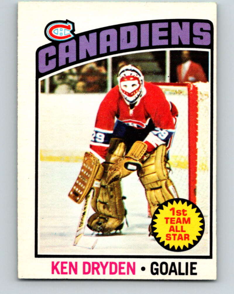 1976-77 O-Pee-Chee #200 Ken Dryden Montreal Canadiens V12277