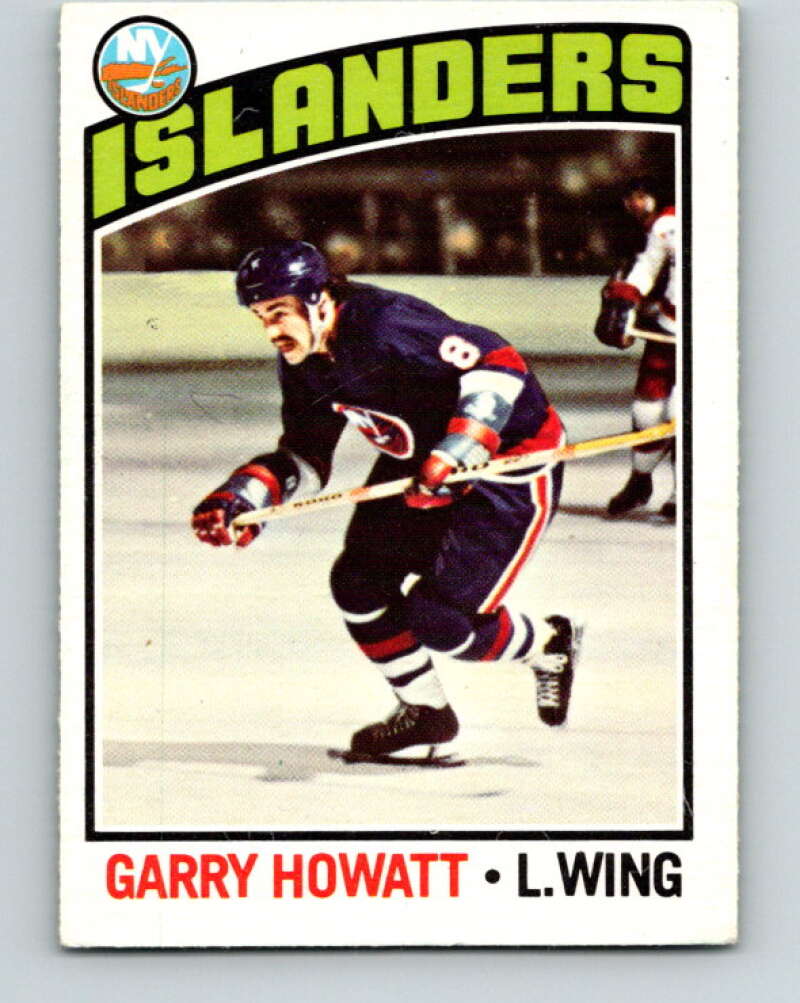 1976-77 O-Pee-Chee #206 Garry Howatt New York Islanders V12299