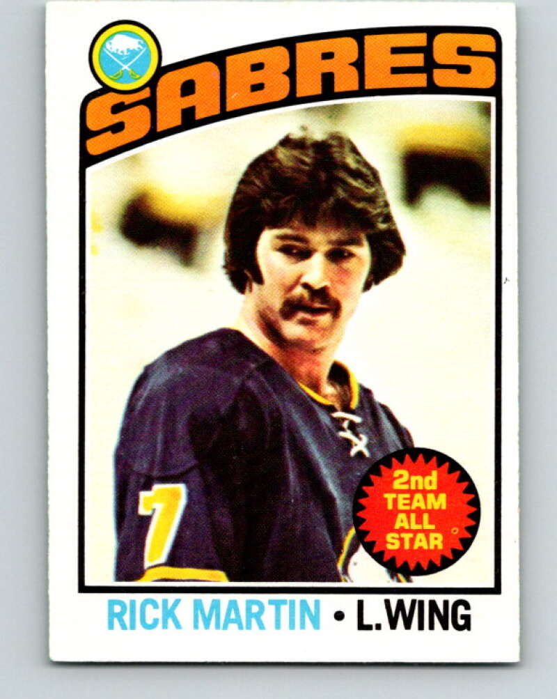 1976-77 O-Pee-Chee #210 Rick Martin Buffalo Sabres V12307