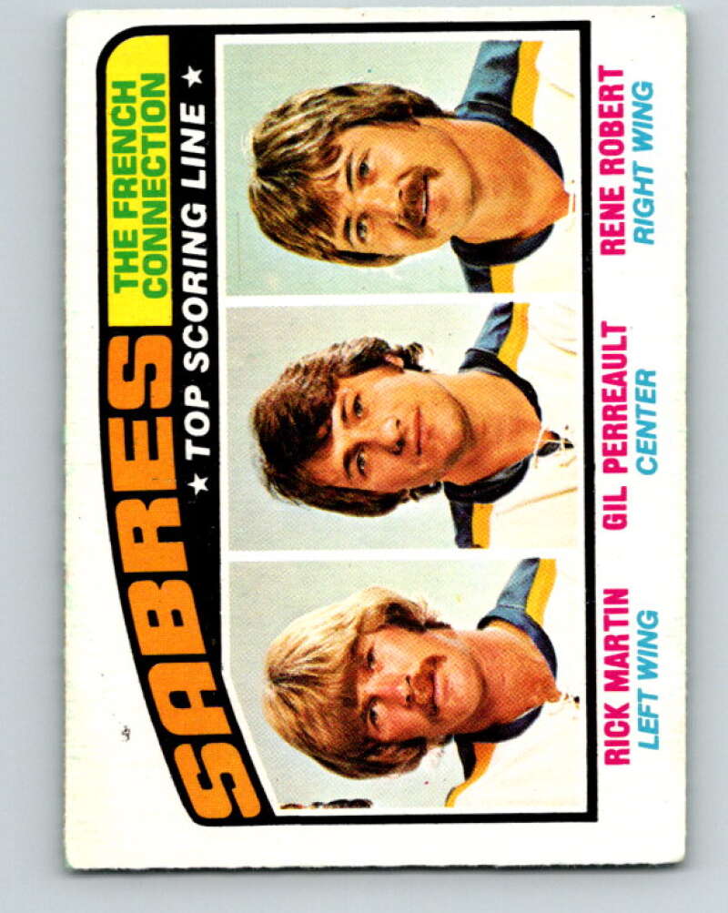 1976-77 O-Pee-Chee #214 The French Connection V12318