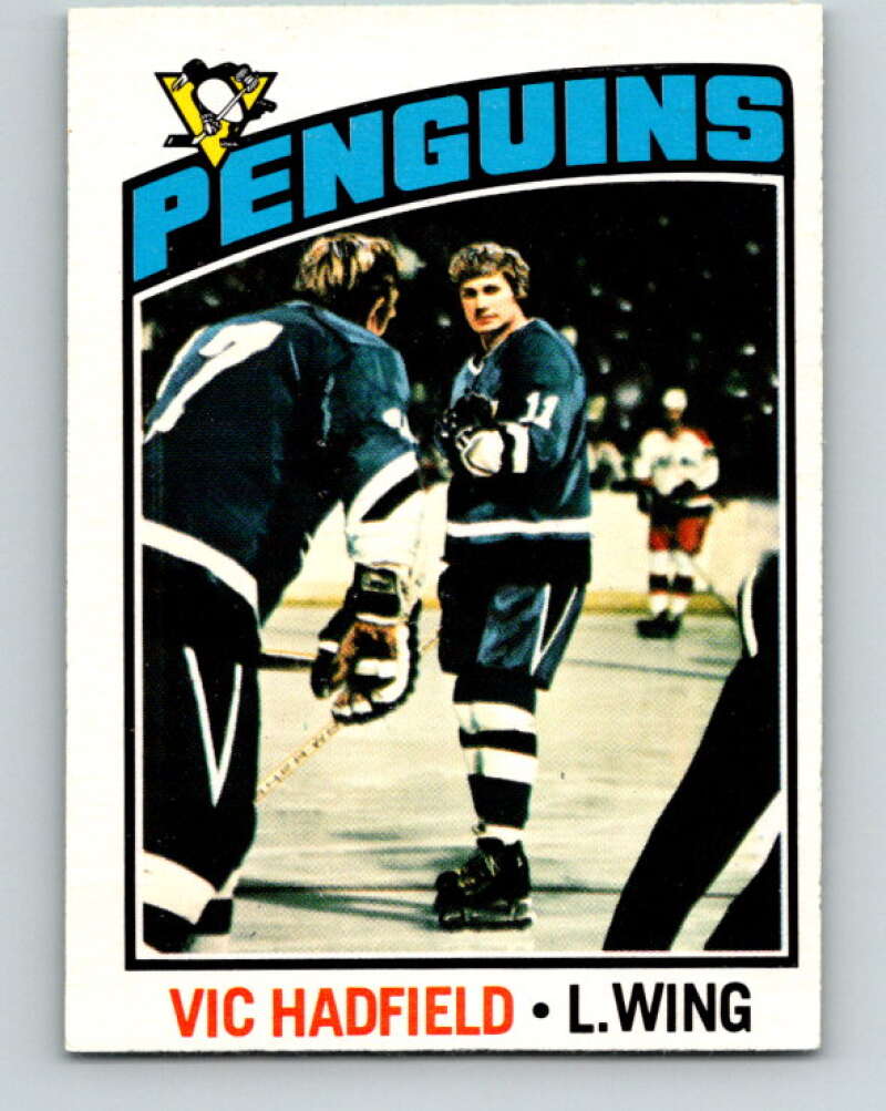 1976-77 O-Pee-Chee #226 Vic Hadfield Pittsburgh Penguins V12352
