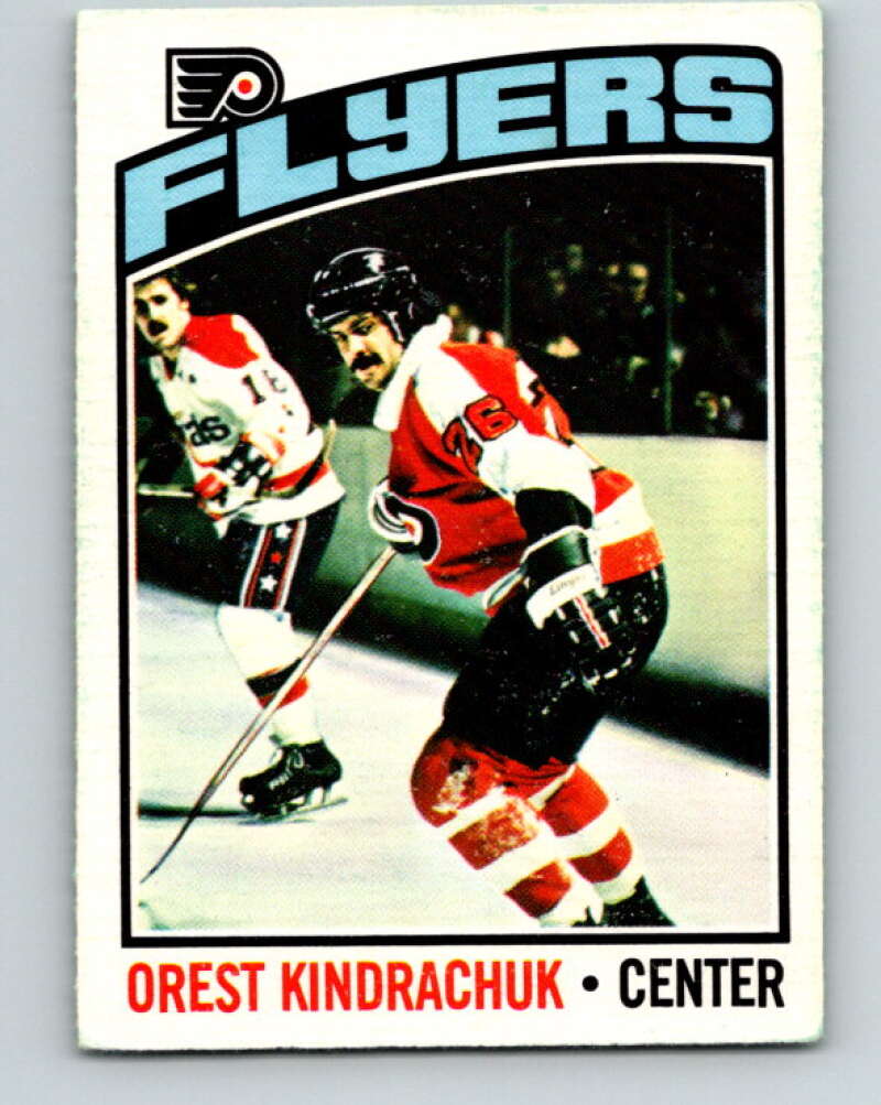 1976-77 O-Pee-Chee #233 Orest Kindrachuk Philadelphia Flyers V12367