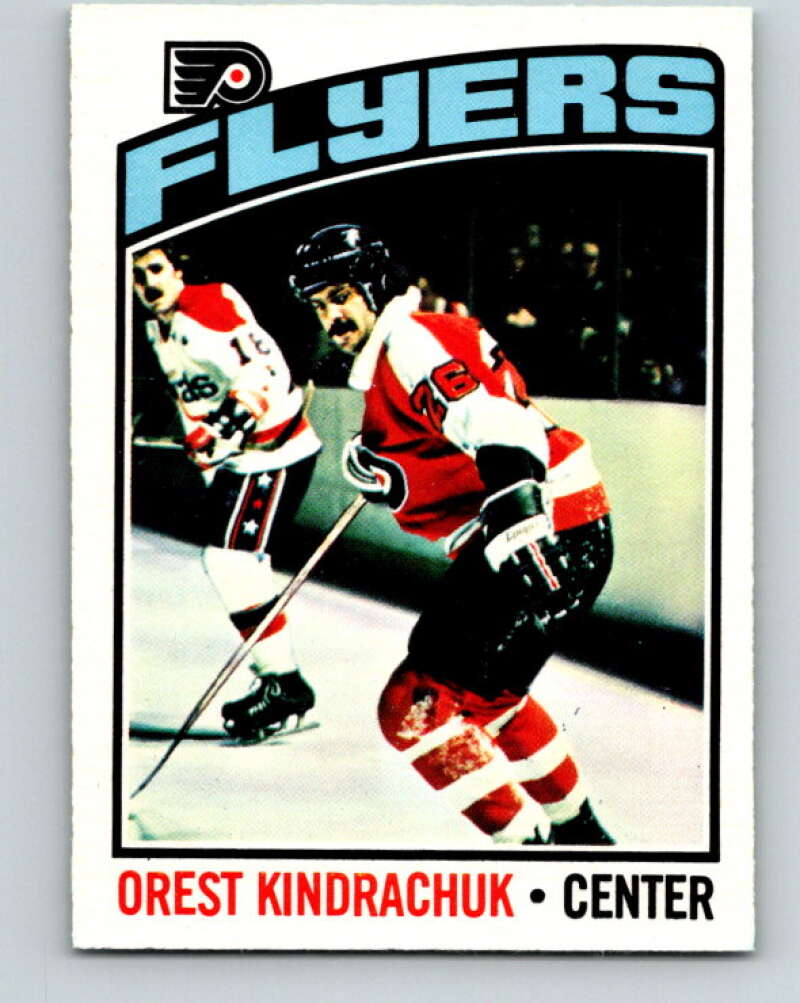 1976-77 O-Pee-Chee #233 Orest Kindrachuk Philadelphia Flyers V12368