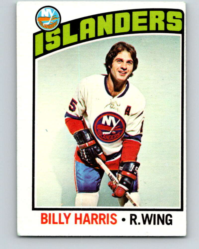 1976-77 O-Pee-Chee #252 Billy Harris New York Islanders V12426