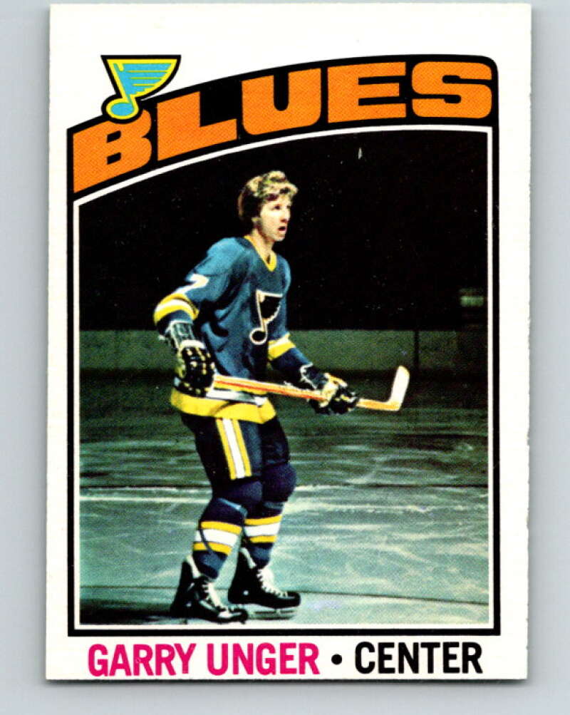 1976-77 O-Pee-Chee #260 Garry Unger St. Louis Blues V12645