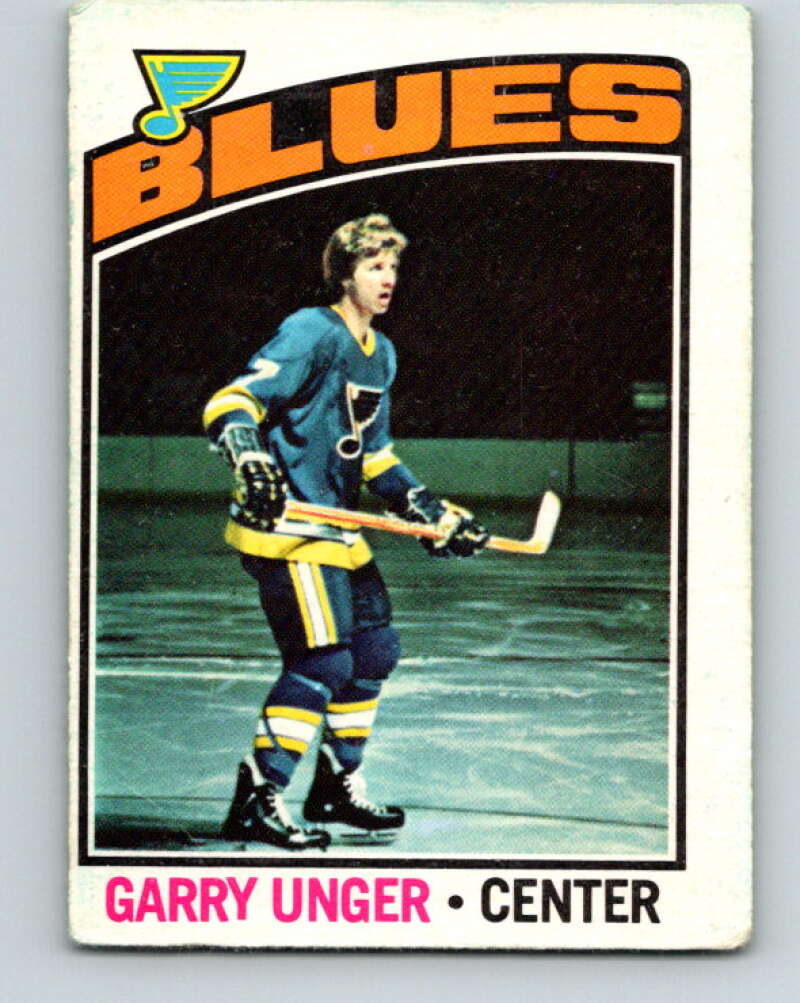 1976-77 O-Pee-Chee #260 Garry Unger St. Louis Blues V12646