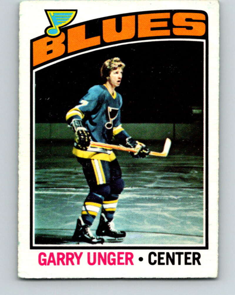 1976-77 O-Pee-Chee #260 Garry Unger St. Louis Blues V12648