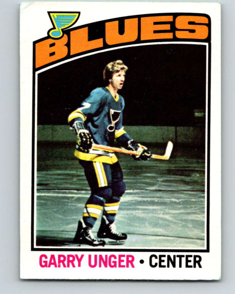 1976-77 O-Pee-Chee #260 Garry Unger St. Louis Blues V12649
