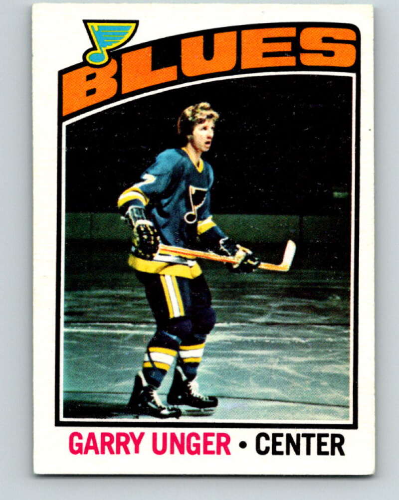 1976-77 O-Pee-Chee #260 Garry Unger St. Louis Blues V12650