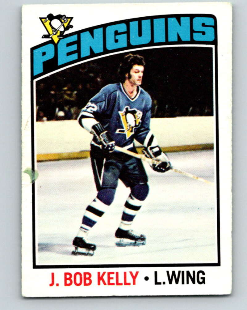 1976-77 O-Pee-Chee #261 J. Bob Kelly Pittsburgh Penguins V12651