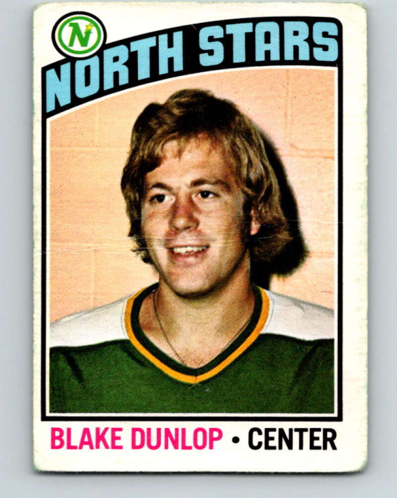 1976-77 O-Pee-Chee #263 Blake Dunlop Minnesota North Stars V12654