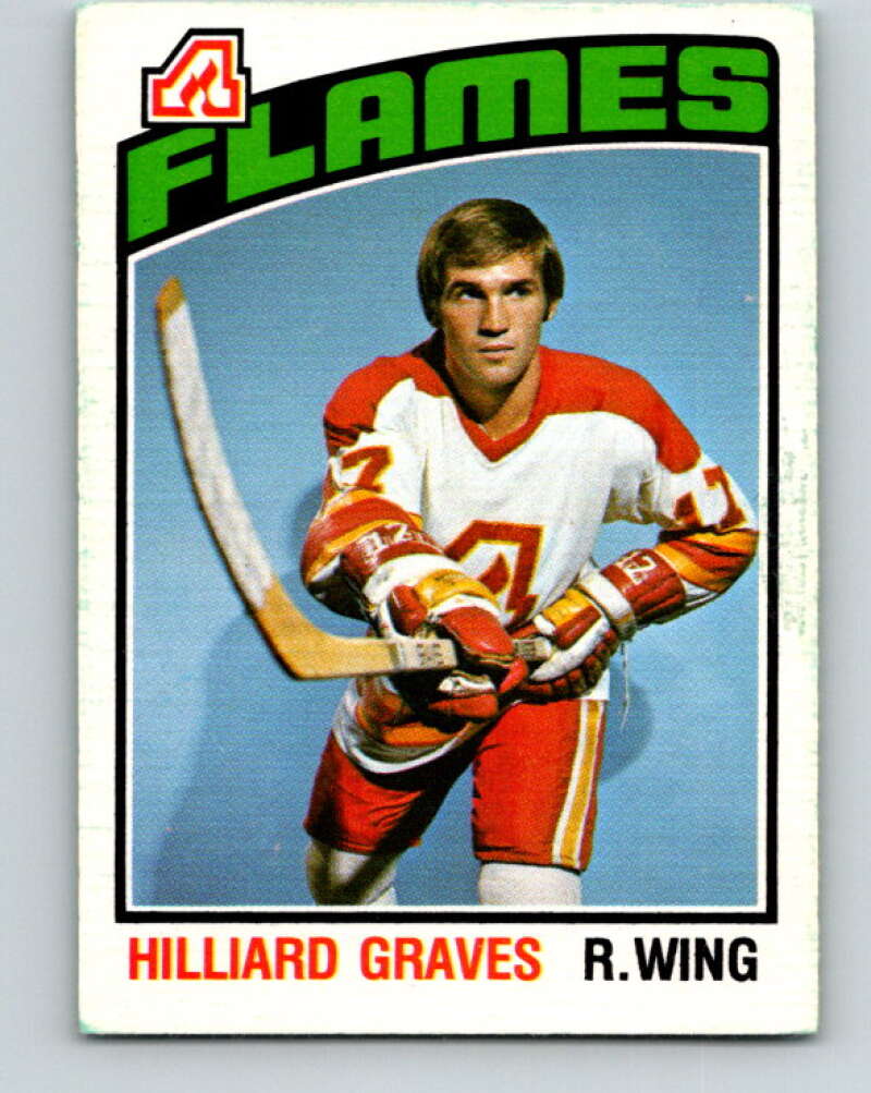 1976-77 O-Pee-Chee #273 Hilliard Graves Atlanta Flames V12677