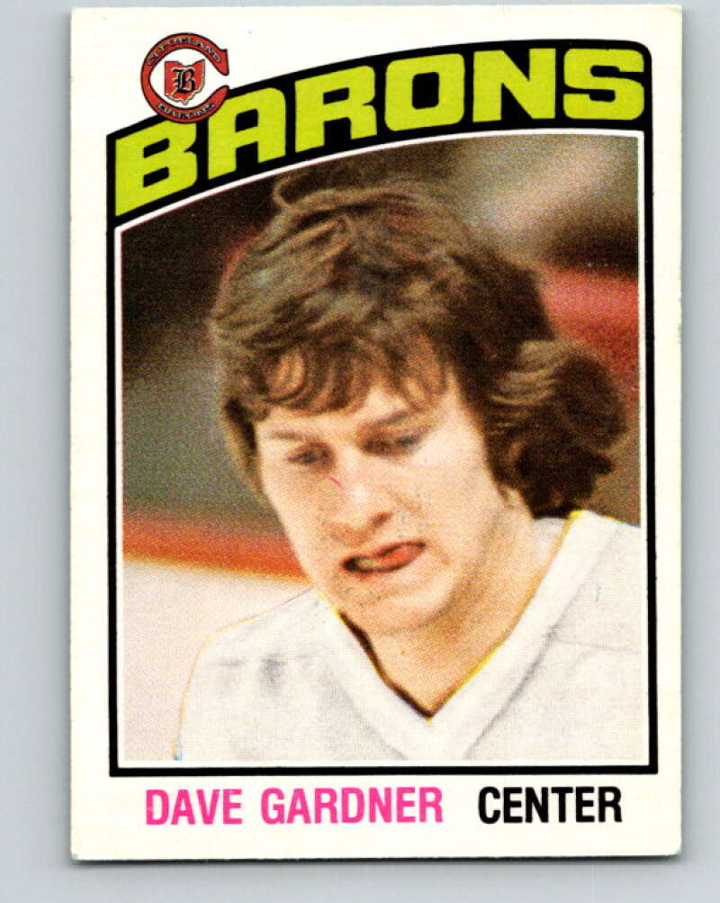 1976-77 O-Pee-Chee #274 Dave Gardner Cleveland Barons V12679