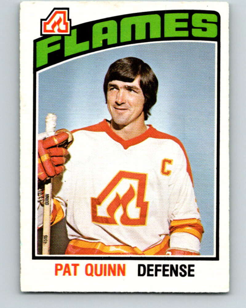 1976-77 O-Pee-Chee #289 Pat Quinn Atlanta Flames V12723