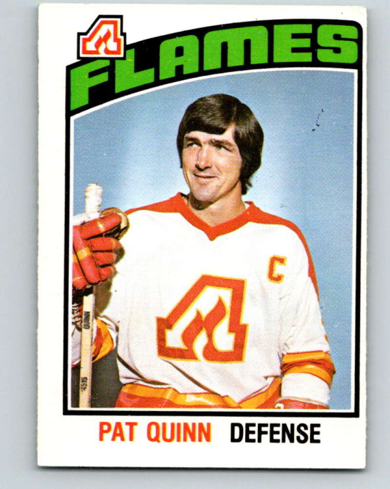 1976-77 O-Pee-Chee #289 Pat Quinn Atlanta Flames V12724