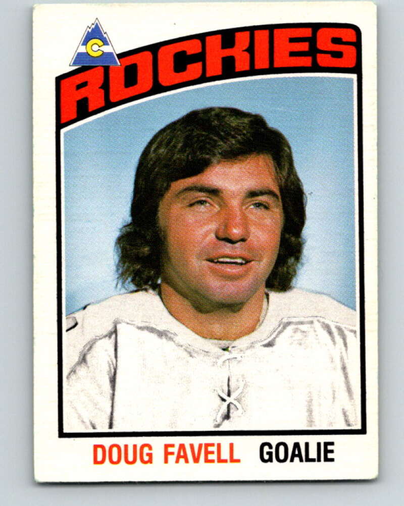 1976-77 O-Pee-Chee #292 Doug Favell Colorado Rockies V12728