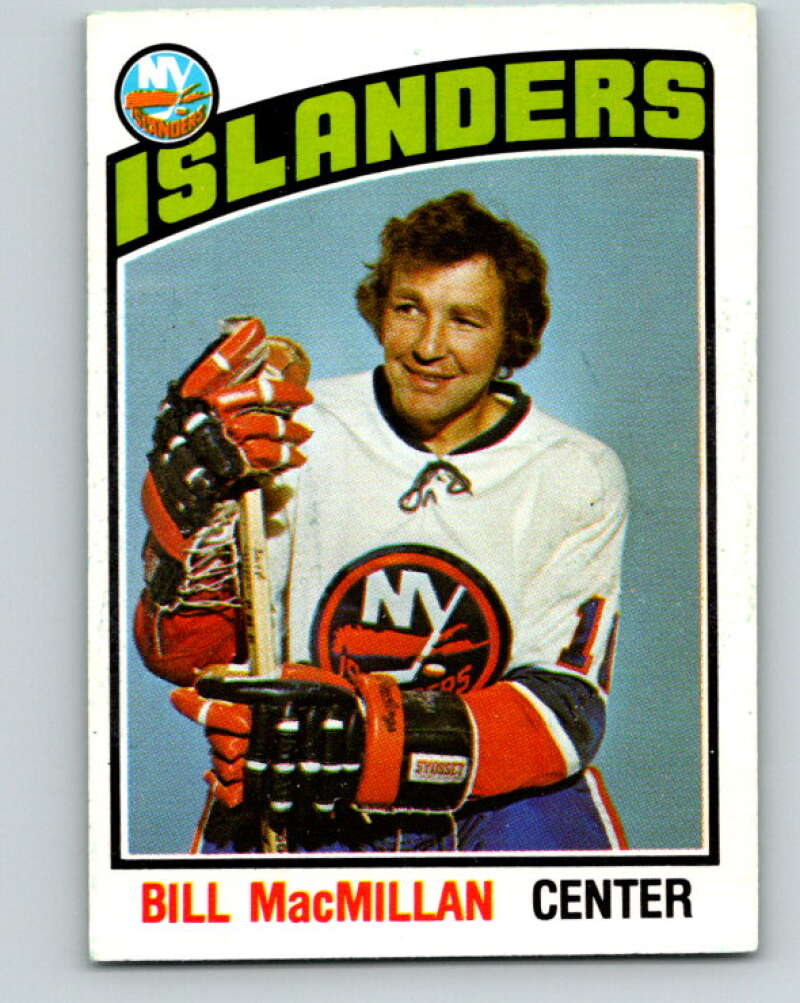 1976-77 O-Pee-Chee #312 Bill MacMillan New York Islanders V12769