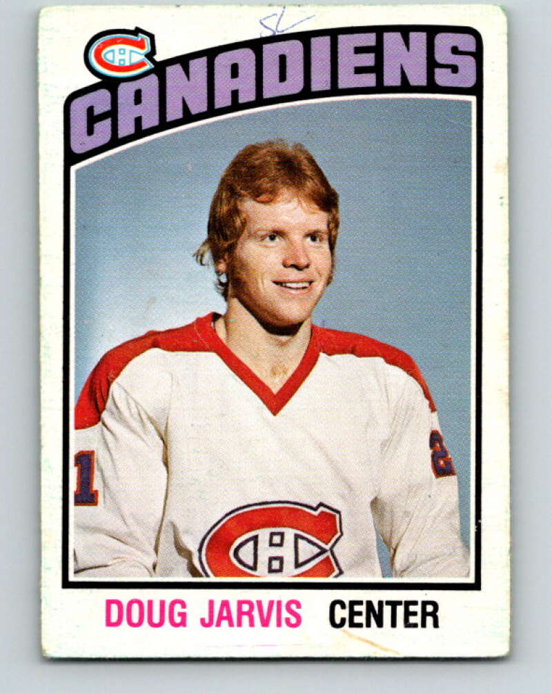 1976-77 O-Pee-Chee #313 Doug Jarvis RC Rookie Canadiens V12771