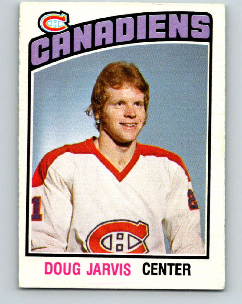 1976-77 O-Pee-Chee #313 Doug Jarvis RC Rookie Canadiens V12772