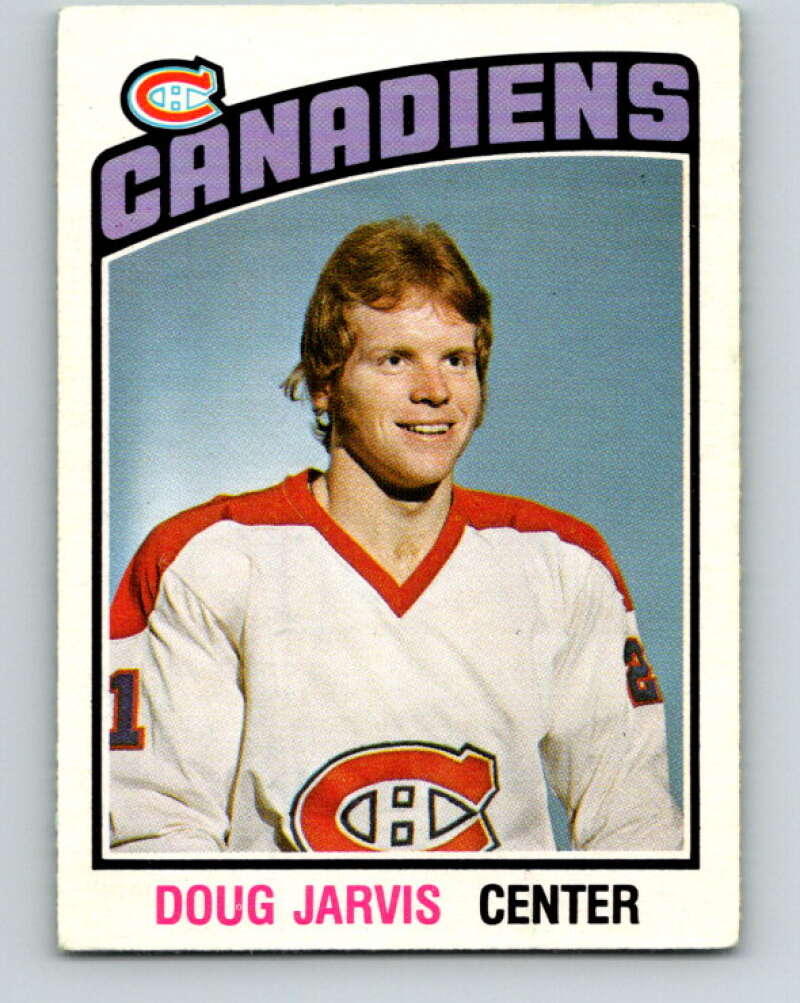 1976-77 O-Pee-Chee #313 Doug Jarvis RC Rookie Canadiens V12773