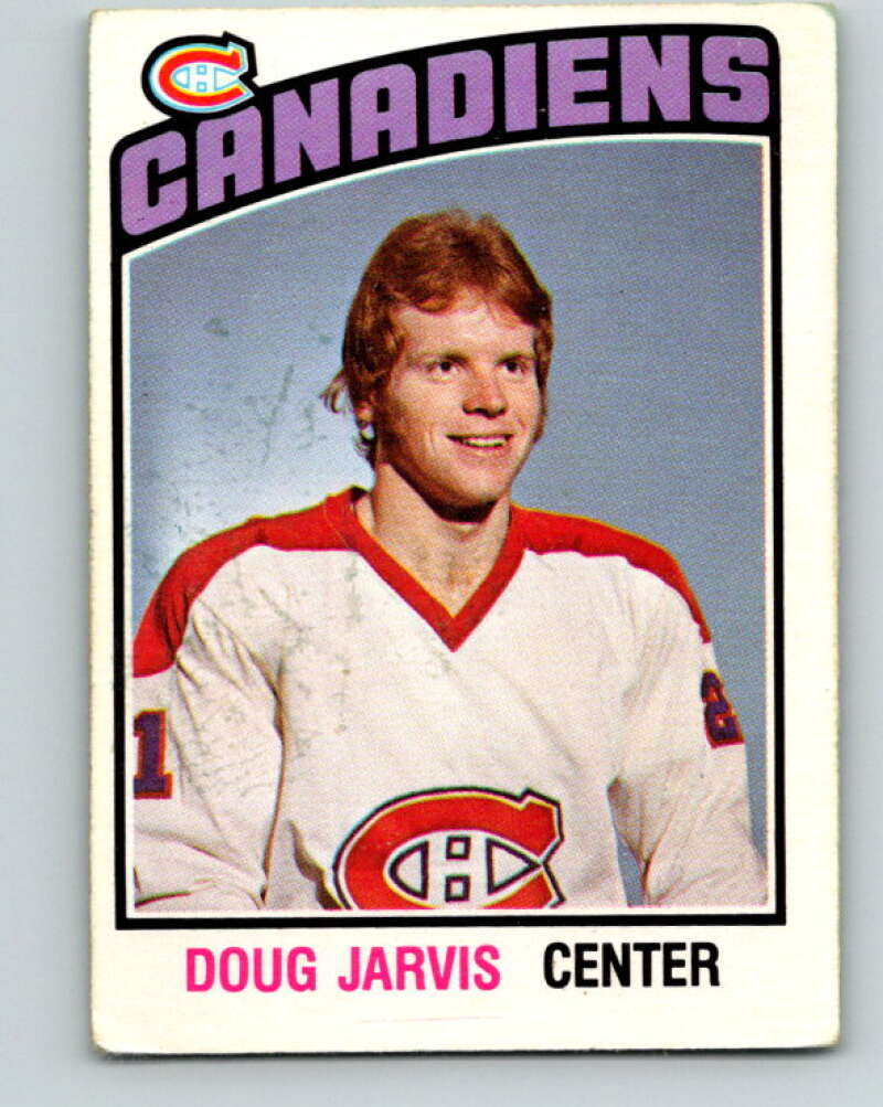 1976-77 O-Pee-Chee #313 Doug Jarvis RC Rookie Canadiens V12774