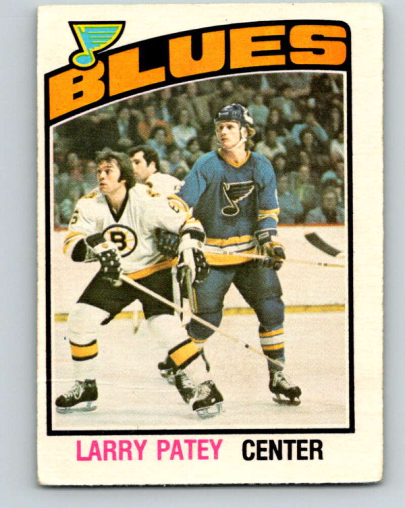 1976-77 O-Pee-Chee #320 Larry Patey St. Louis Blues V12792