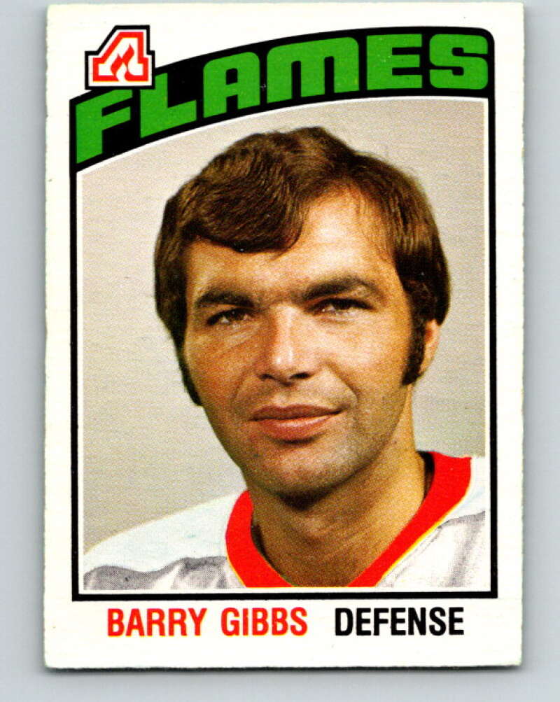 1976-77 O-Pee-Chee #341 Barry Gibbs Atlanta Flames V12838