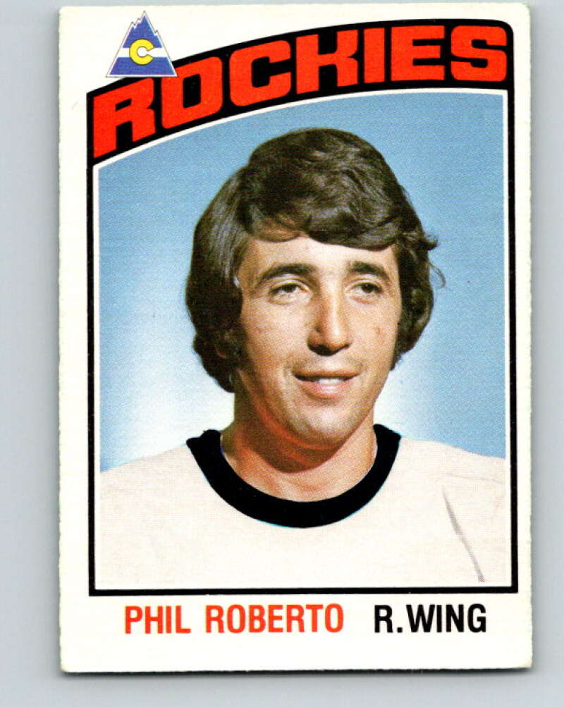 1976-77 O-Pee-Chee #345 Phil Roberto Colorado Rockies V12841