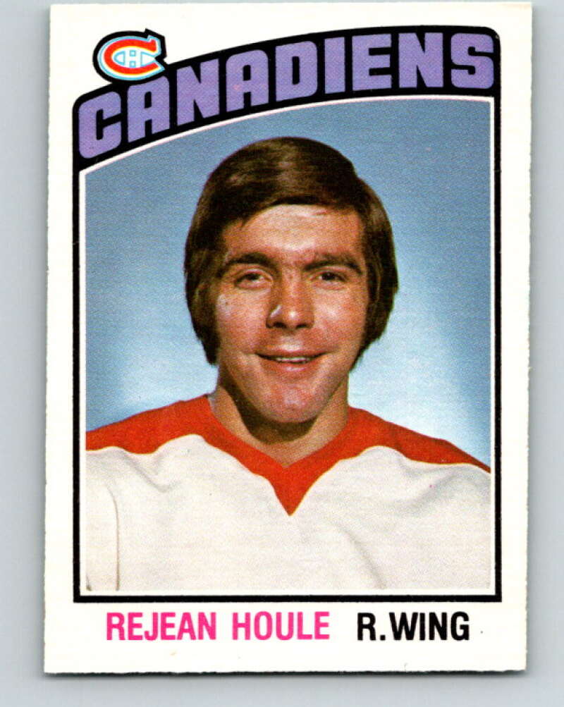 1976-77 O-Pee-Chee #360 Rejean Houle Montreal Canadiens V12870