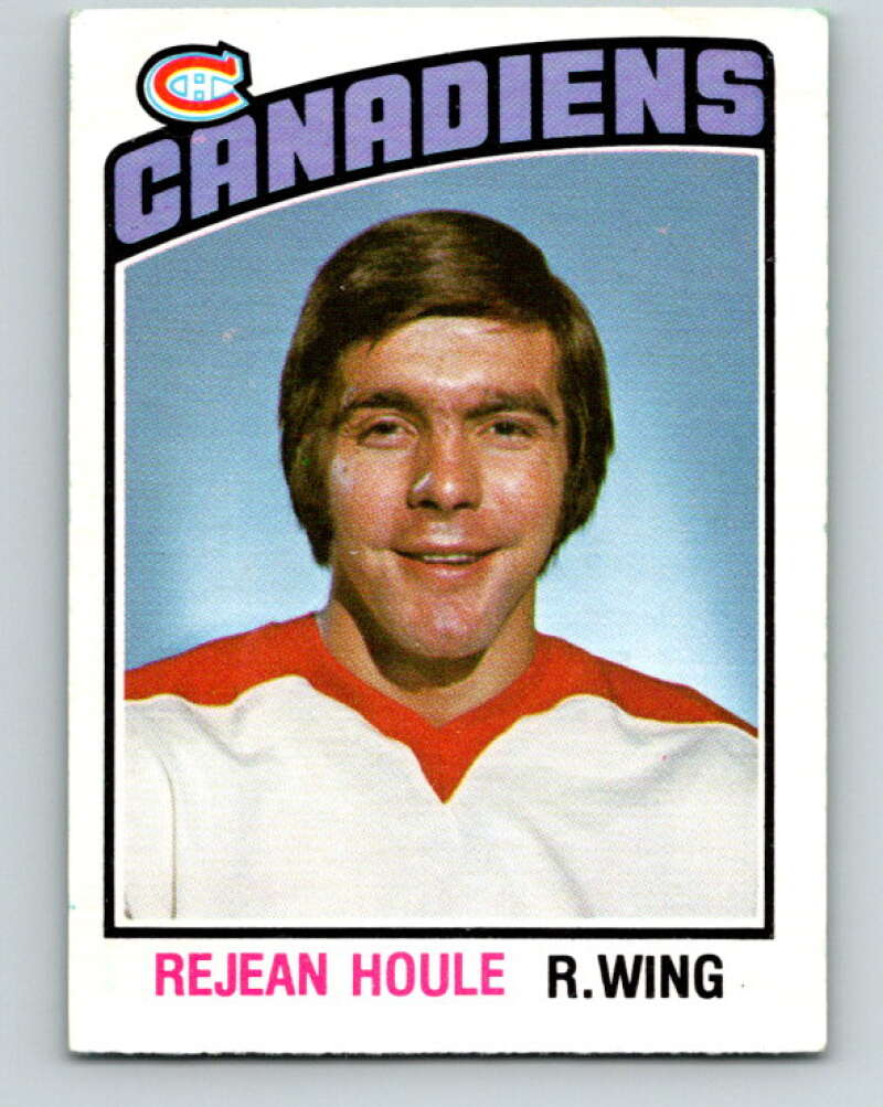1976-77 O-Pee-Chee #360 Rejean Houle Montreal Canadiens V12873