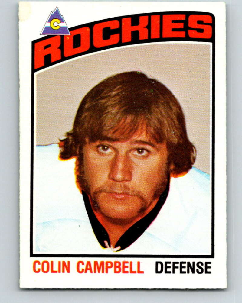 1976-77 O-Pee-Chee #372 Colin Campbell Colorado Rockies V12903