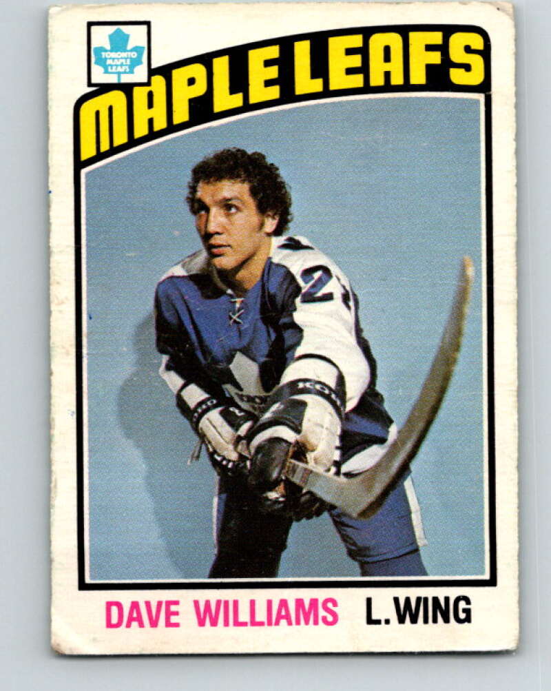 1976-77 O-Pee-Chee #373 Tiger Williams RC Rookie Toronto V12906