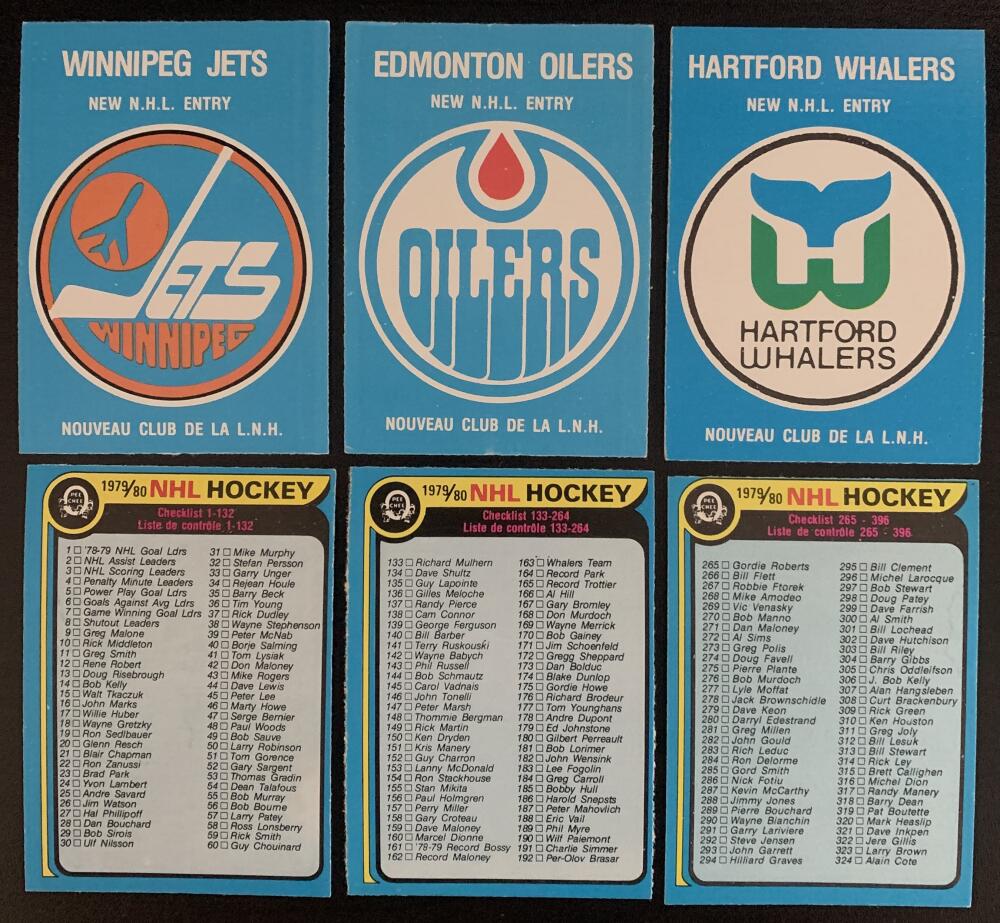 1979-80 O-Pee-Chee NHL Hockey Complete Set 1-396 Gretzky Rookie *0186