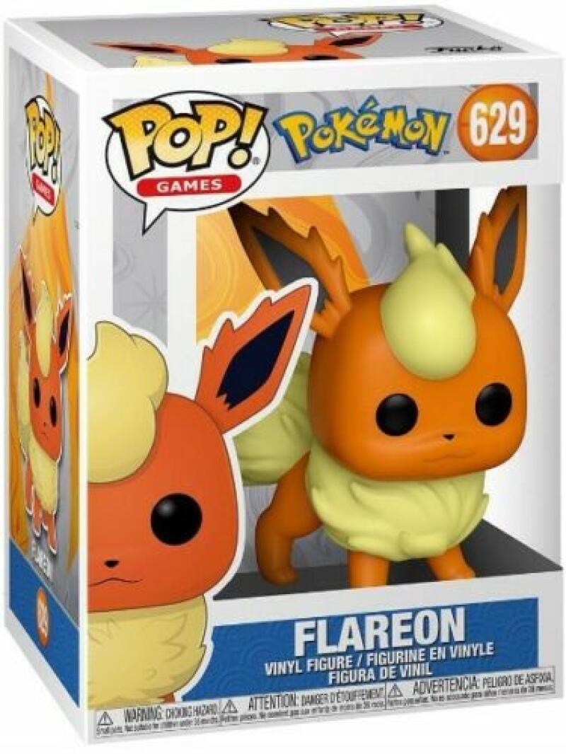 Funko Pop - 629 Games Pokemon - Flareon Vinyl Figure