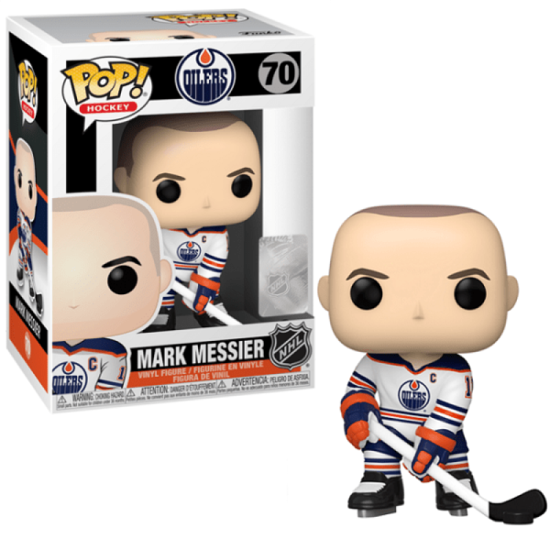 Funko Pop - NHL 70 Mark Messier Edmonton Oilers White Vinyl Figure