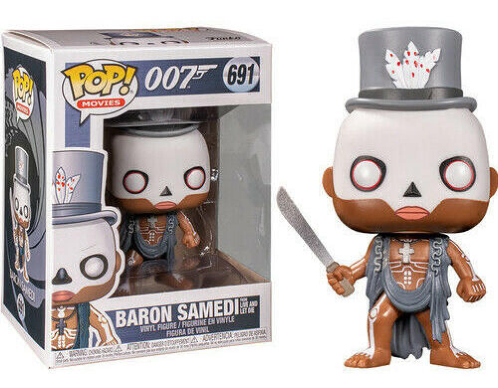 Funko Pop - 691 Movies 007 James Bond - Baron Samedi Vinyl Figure Image 1