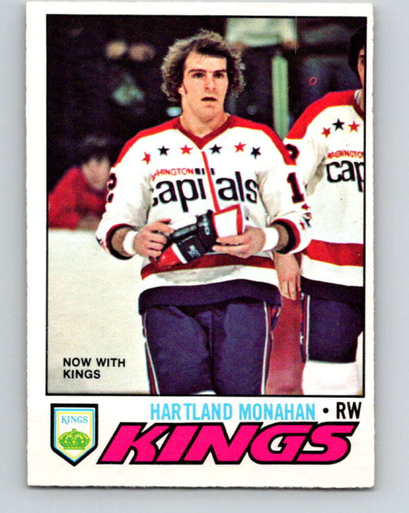 1977-78 O-Pee-Chee #96 Hartland Monahan Los Angeles Kings V13545