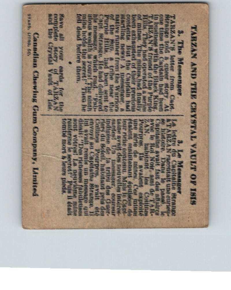 1934 Tarzan Cryastal Vault of Isis #3 The Messenger V16342