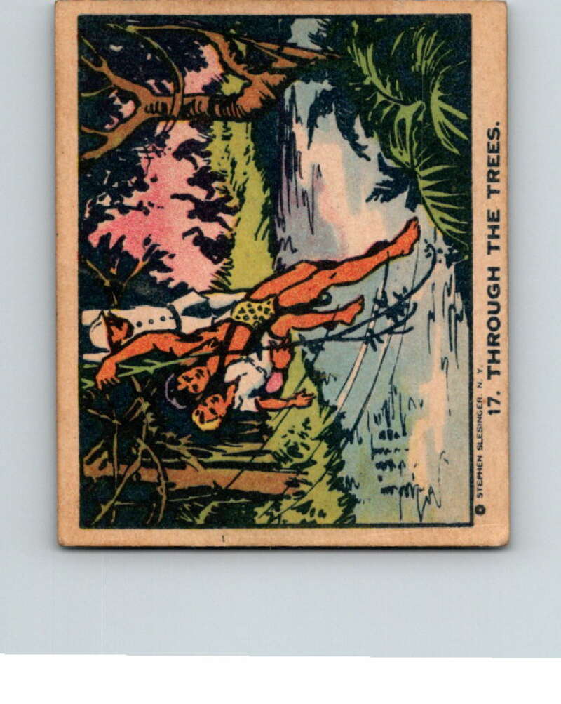 1934 Tarzan Cryastal Vault of Isis #17 Through Trees V16355