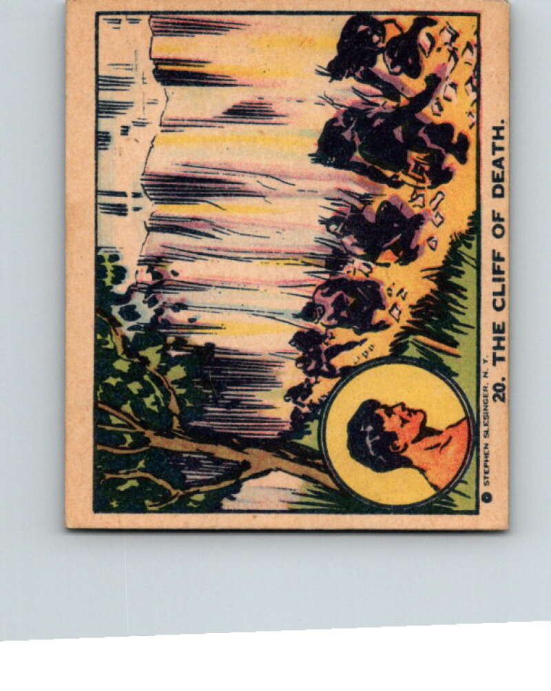 1934Tarzan Cryastal Vault of Isis #20 Cliff of Death V16358