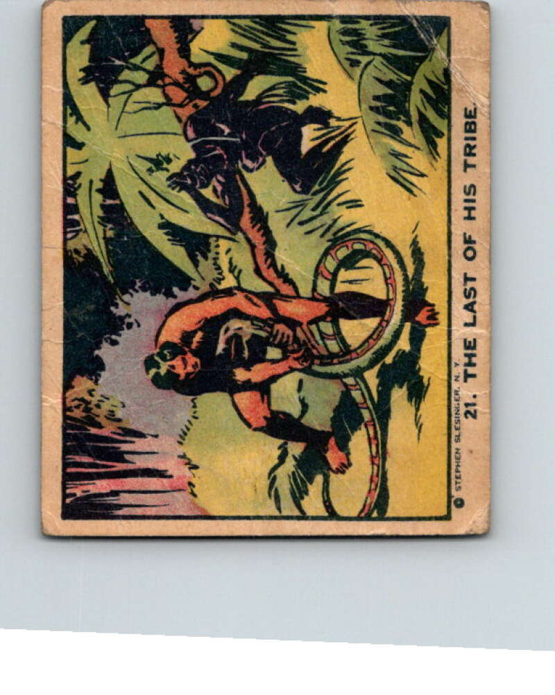 1934 Tarzan Cryastal Vault of Isis #21 Last of his Tribe V16359