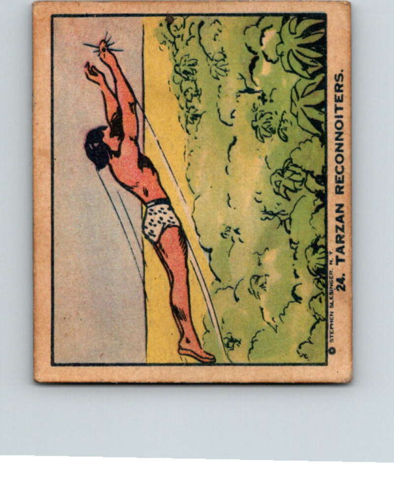 1934 Tarzan Cryastal Vault of Isis #24 Tarzan Reconnoiters V16362