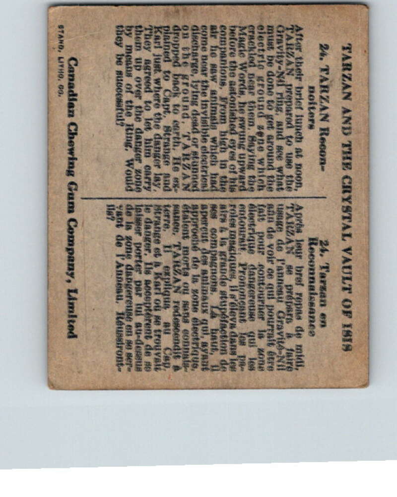1934 Tarzan Cryastal Vault of Isis #24 Tarzan Reconnoiters V16362