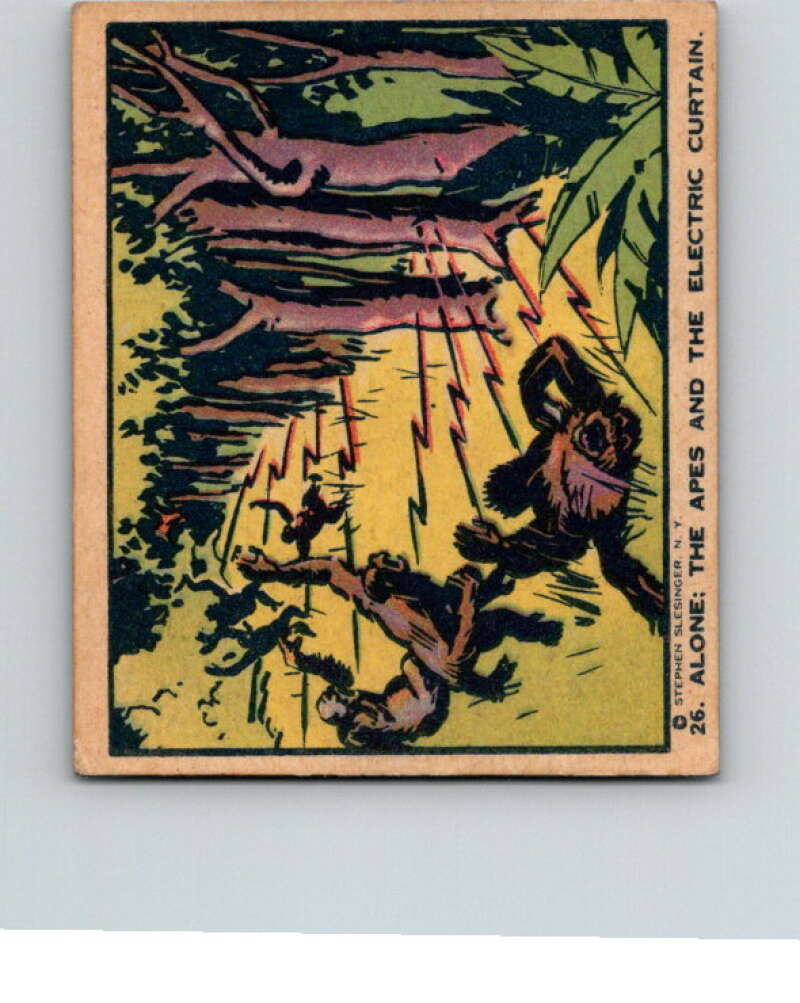 1934 Tarzan Cryastal Vault of Isis #26 Apes Curtain V16364