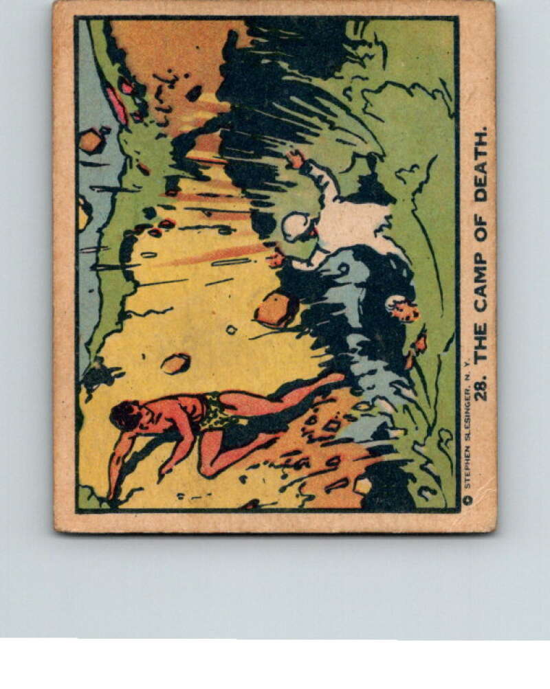 1934 Tarzan Cryastal Vault of Isis #28 Camp of Death V16366